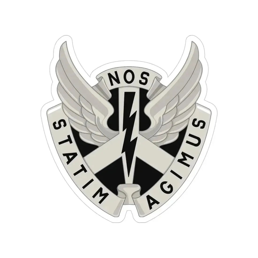 268 Aviation Battalion (U.S. Army) Transparent STICKER Die-Cut Vinyl Decal - The Sticker Space