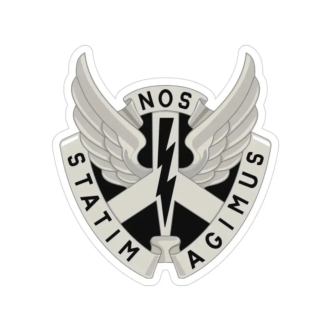 268 Aviation Battalion (U.S. Army) Transparent STICKER Die-Cut Vinyl Decal - The Sticker Space