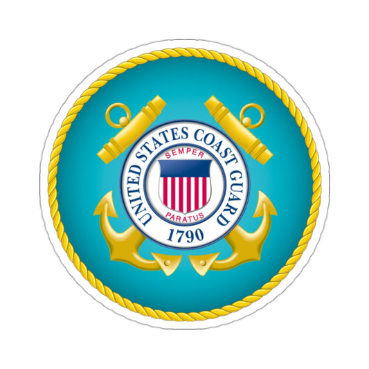 Seal of the United States Coast Guard - STICKER Vinyl Kiss-Cut Decal