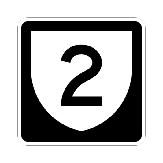 PR urban primary 2 (Puerto Rico) (Road Sign) STICKER Vinyl Kiss-Cut Decal
