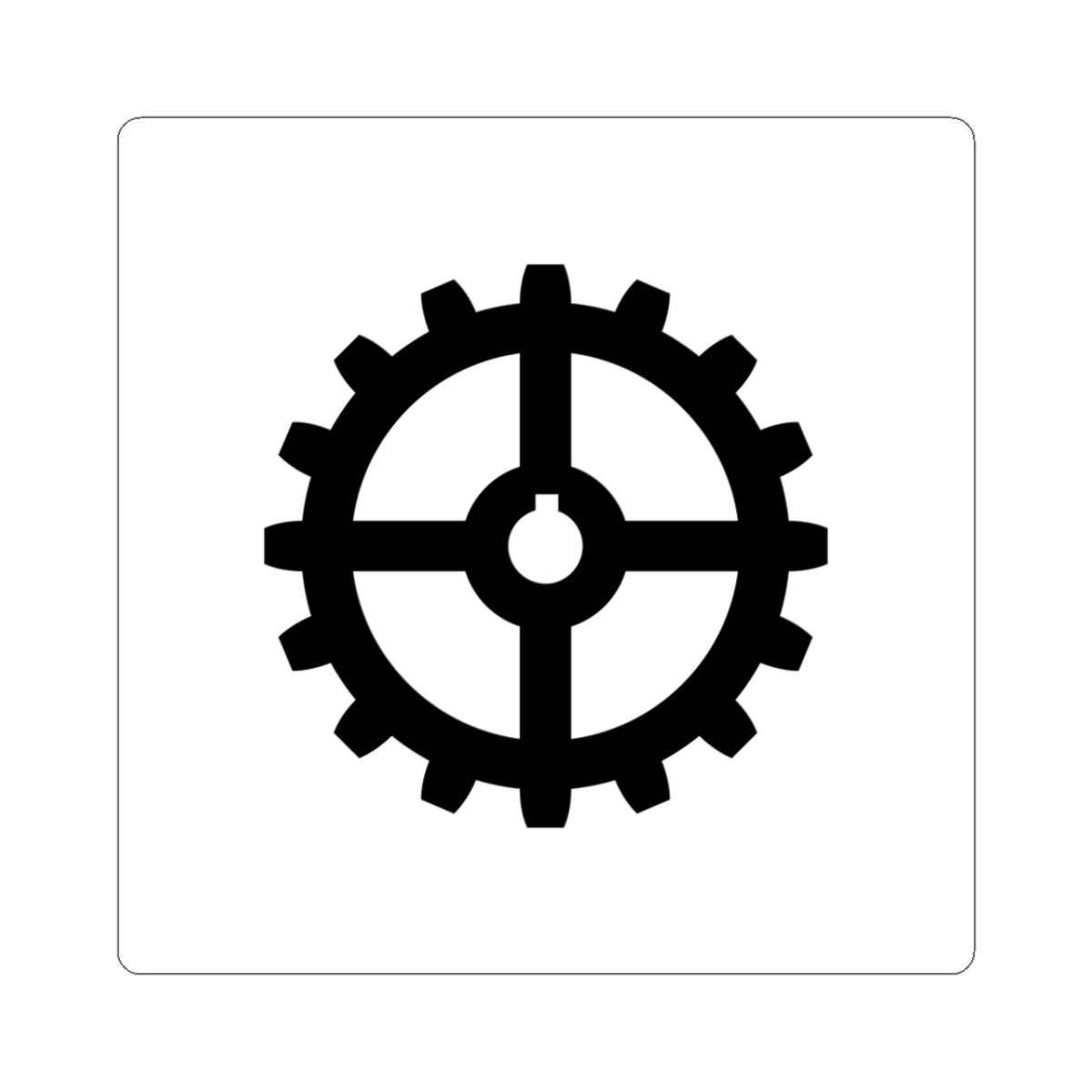 CHE Industriequartier ZH Flag (Switzerland) STICKER Vinyl Kiss-Cut Decal