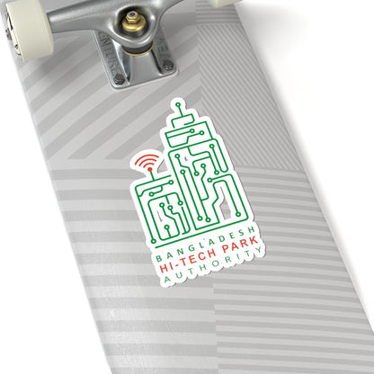 Bangladesh Hi-Tech Park Authority Emblem (Bangladesh) (Coat of Arms) STICKER Vinyl Kiss-Cut Decal