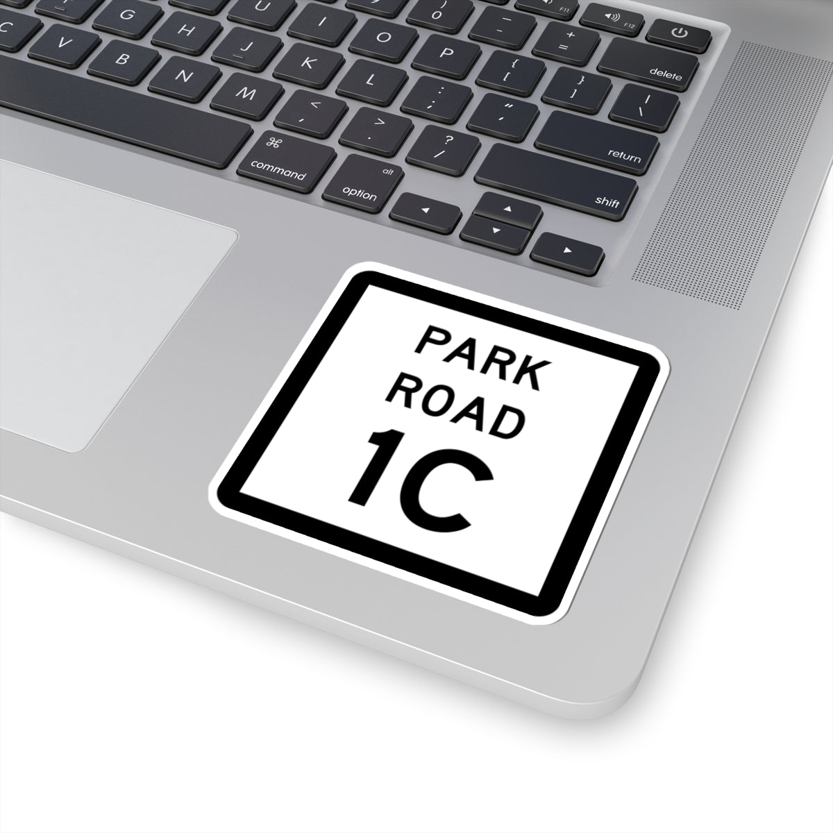 Texas Park Road 1C (Texas) (Road Sign) STICKER Vinyl Kiss-Cut Decal
