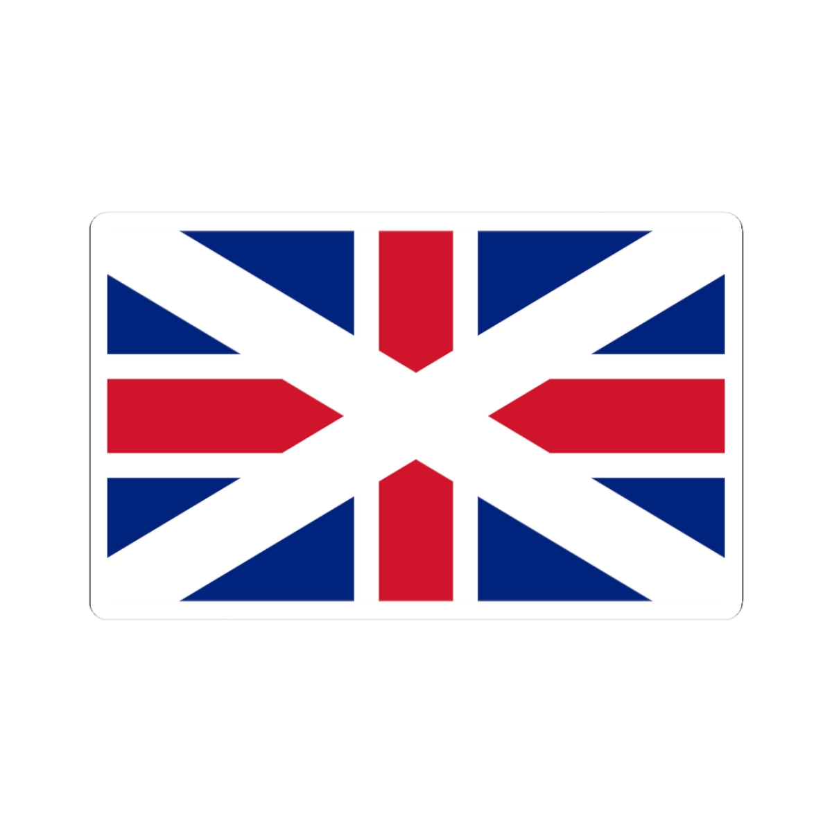 Union Jack 1606 Scotland (United Kingdom) STICKER Vinyl Kiss-Cut Decal