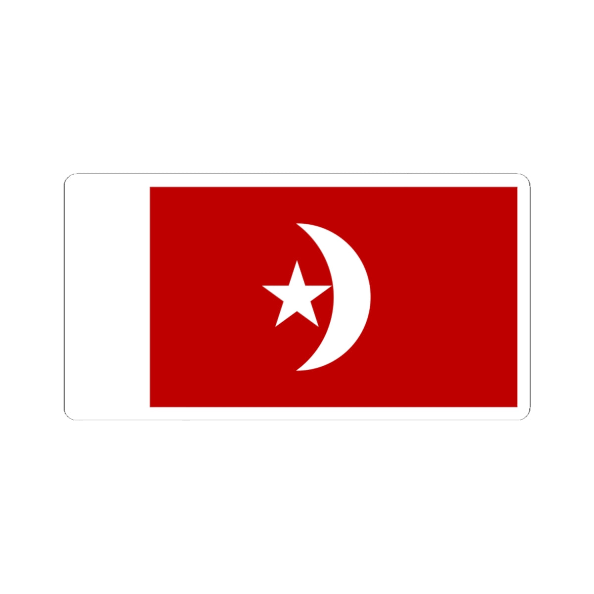 Flag of Umm al-Qaiwain (United Arab Emirates) STICKER Vinyl Kiss-Cut Decal