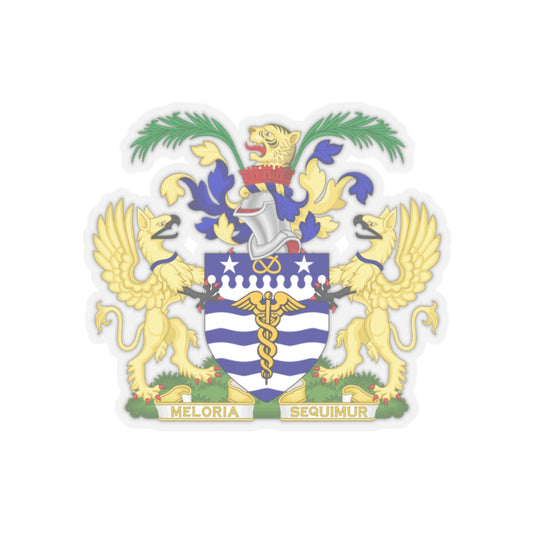 Coat of Arms Brisbane Australia - STICKER Vinyl Kiss-Cut Decal