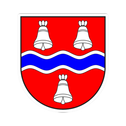 Savognin wappen (Switzerland) (Coat of Arms) STICKER Vinyl Kiss-Cut Decal
