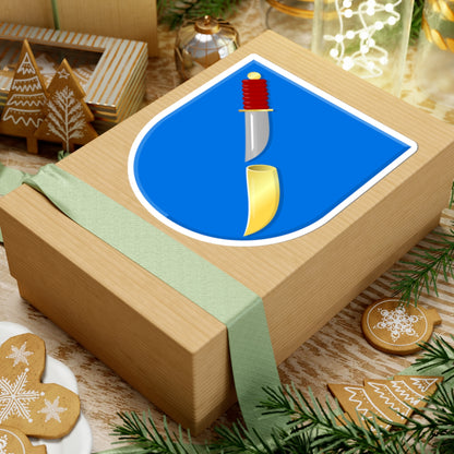 Aldeleie wapen (Netherlands) (Coat of Arms) STICKER Vinyl Kiss-Cut Decal