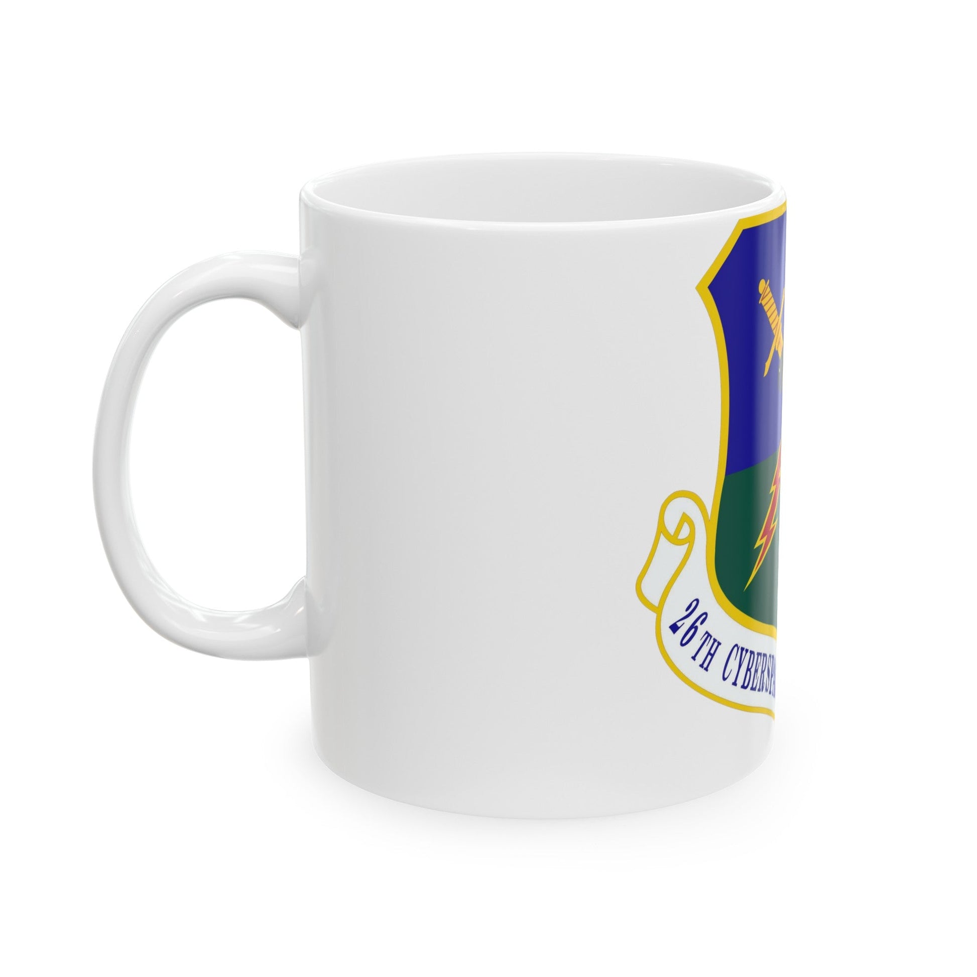 26th Cyberspace Operations Group (U.S. Air Force) White Coffee Mug-The Sticker Space