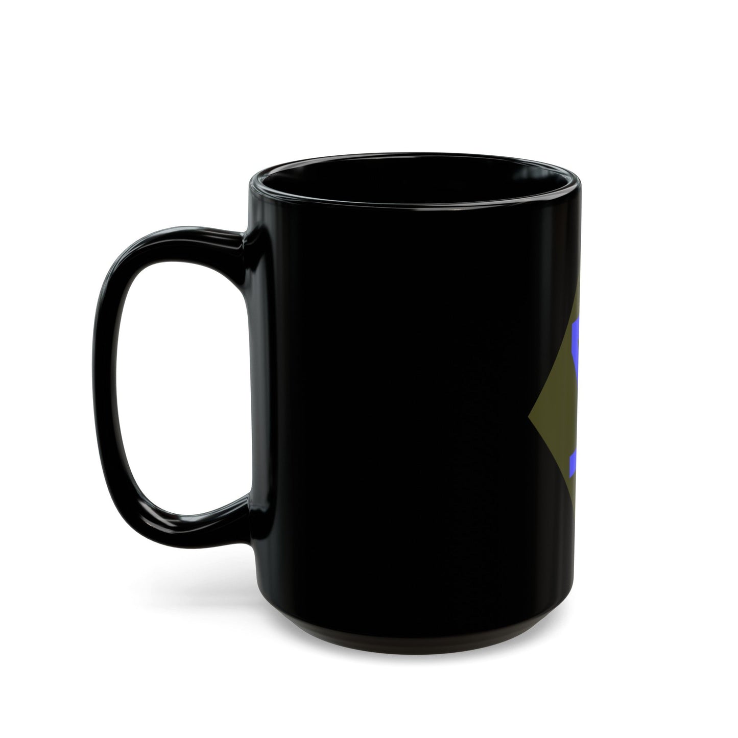 26th Infantry Division (U.S. Army) Black Coffee Mug-The Sticker Space