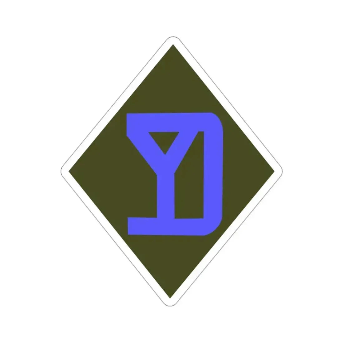 26th Infantry Division (U.S. Army) STICKER Vinyl Die-Cut Decal 3 Inch - The Sticker Space