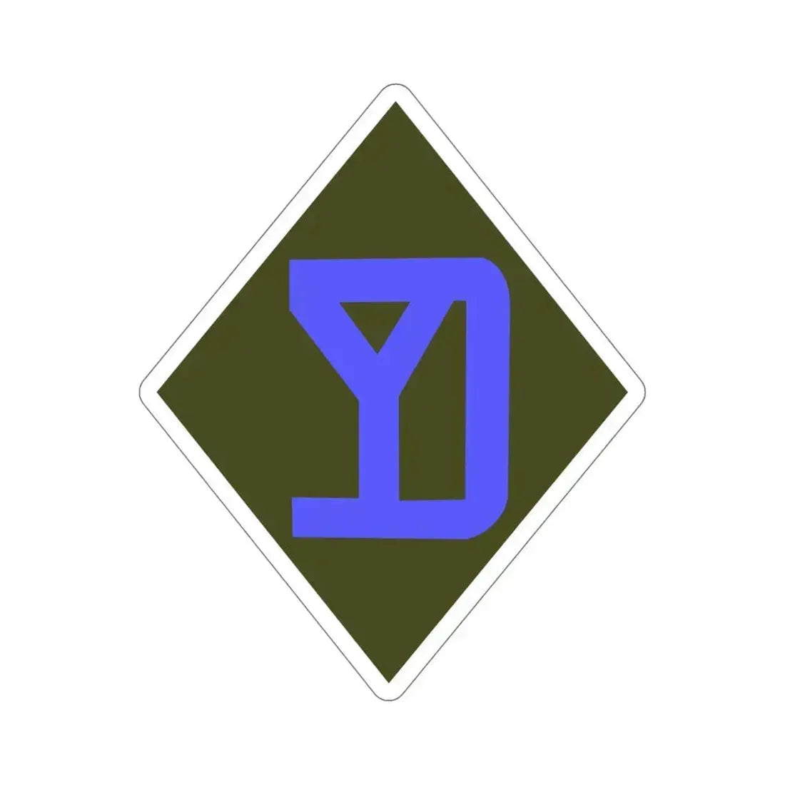26th Infantry Division (U.S. Army) STICKER Vinyl Die-Cut Decal 5 Inch - The Sticker Space