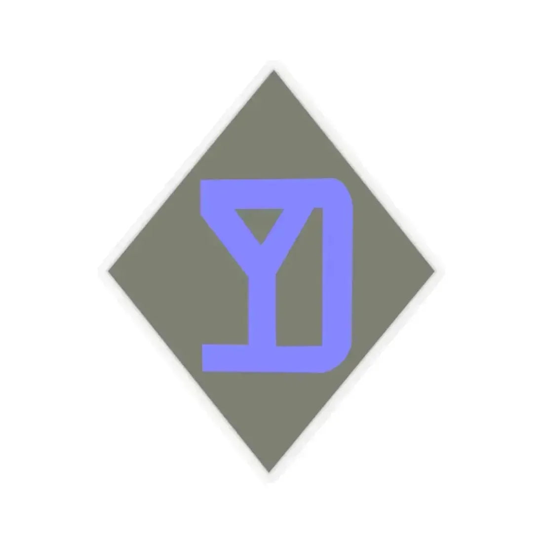 26th Infantry Division (U.S. Army) STICKER Vinyl Kiss-Cut Decal 2 Inch Transparent - The Sticker Space