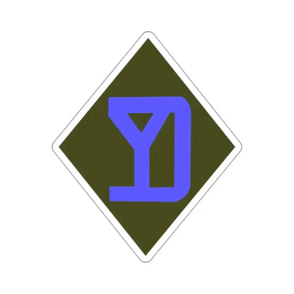 26th Infantry Division (U.S. Army) STICKER Vinyl Kiss-Cut Decal 3 Inch White - The Sticker Space