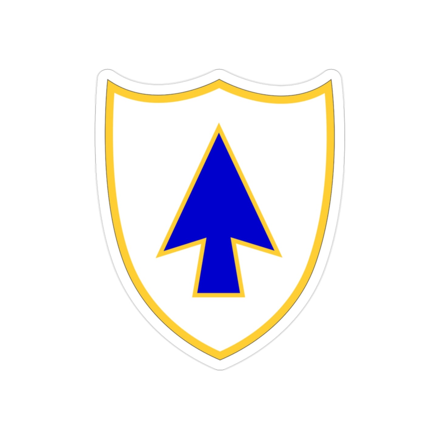 26th Infantry Regiment (U.S. Army) REVERSE PRINT Transparent STICKER-2" × 2"-The Sticker Space