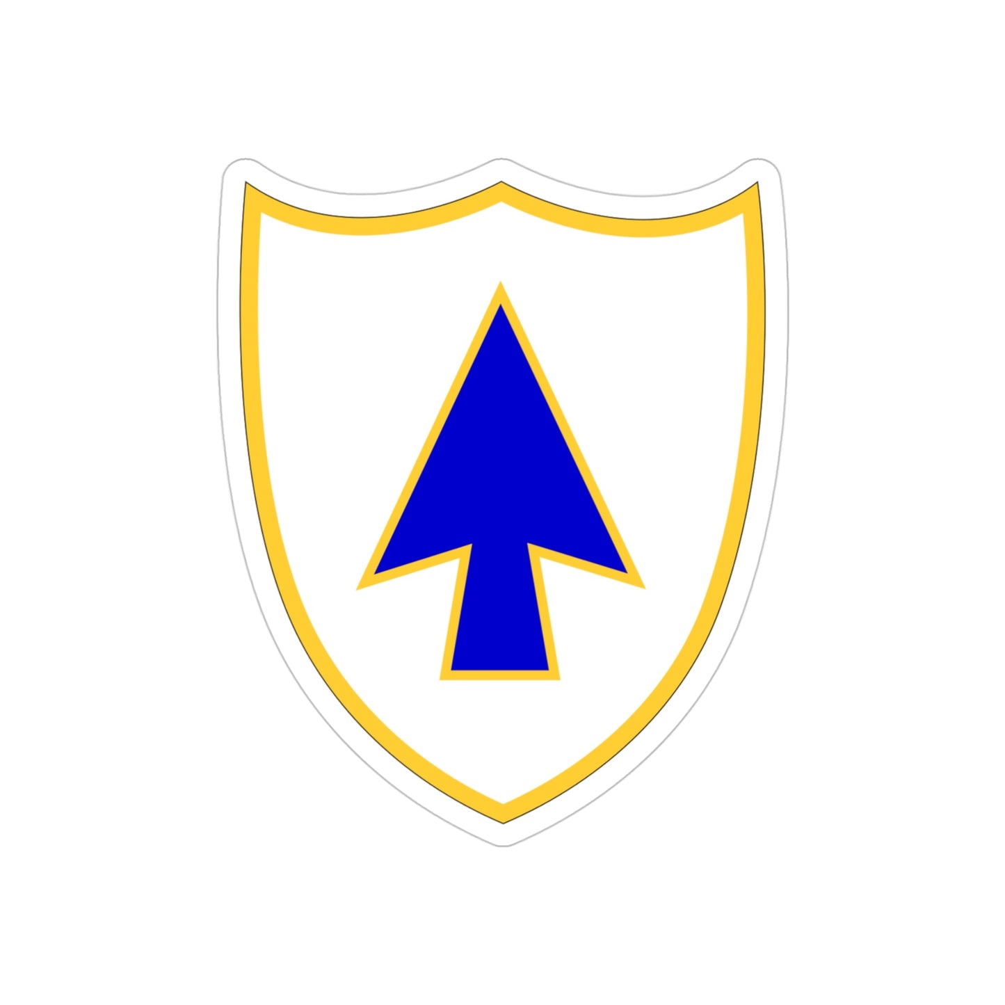 26th Infantry Regiment (U.S. Army) REVERSE PRINT Transparent STICKER-4" × 4"-The Sticker Space