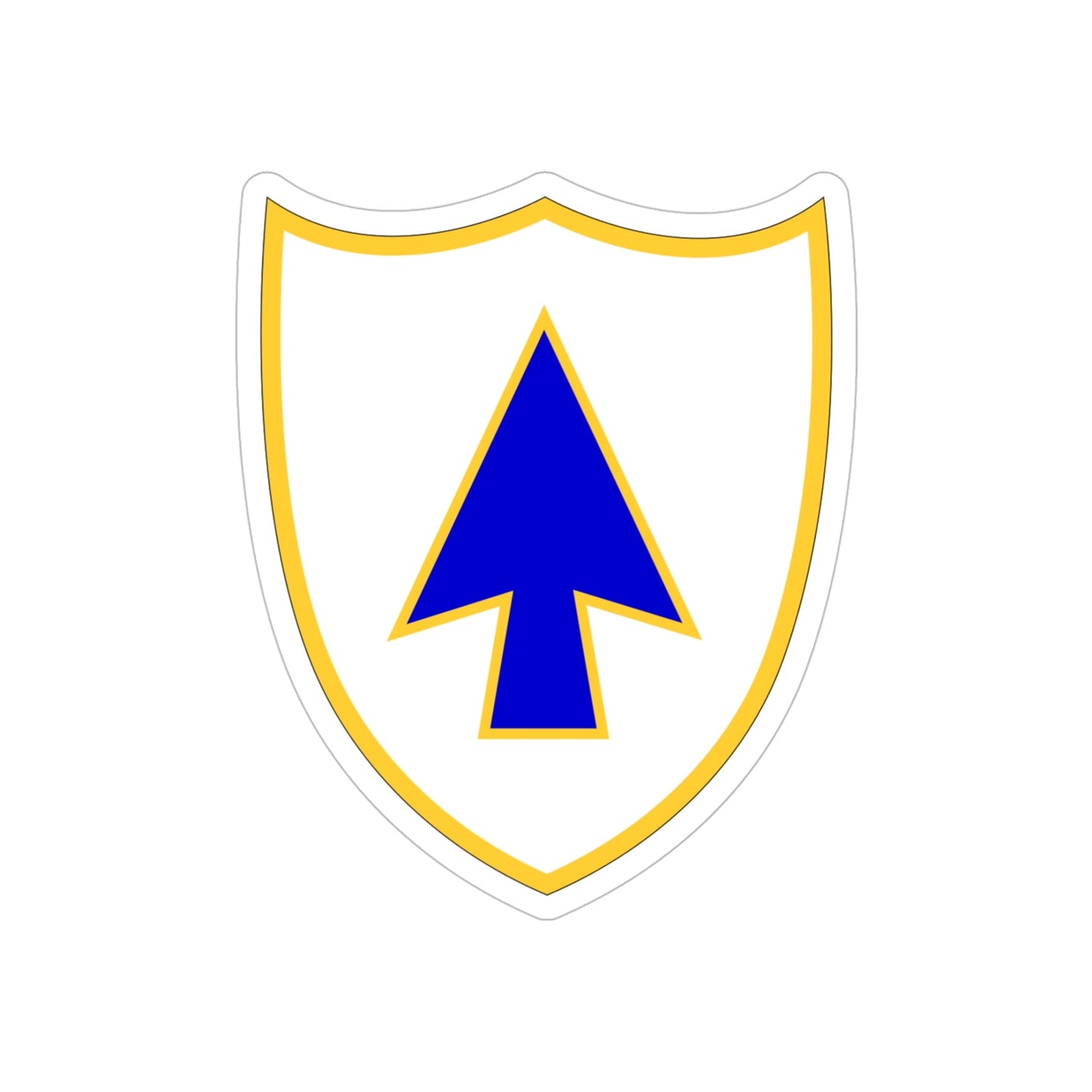 26th Infantry Regiment (U.S. Army) REVERSE PRINT Transparent STICKER-5" × 5"-The Sticker Space