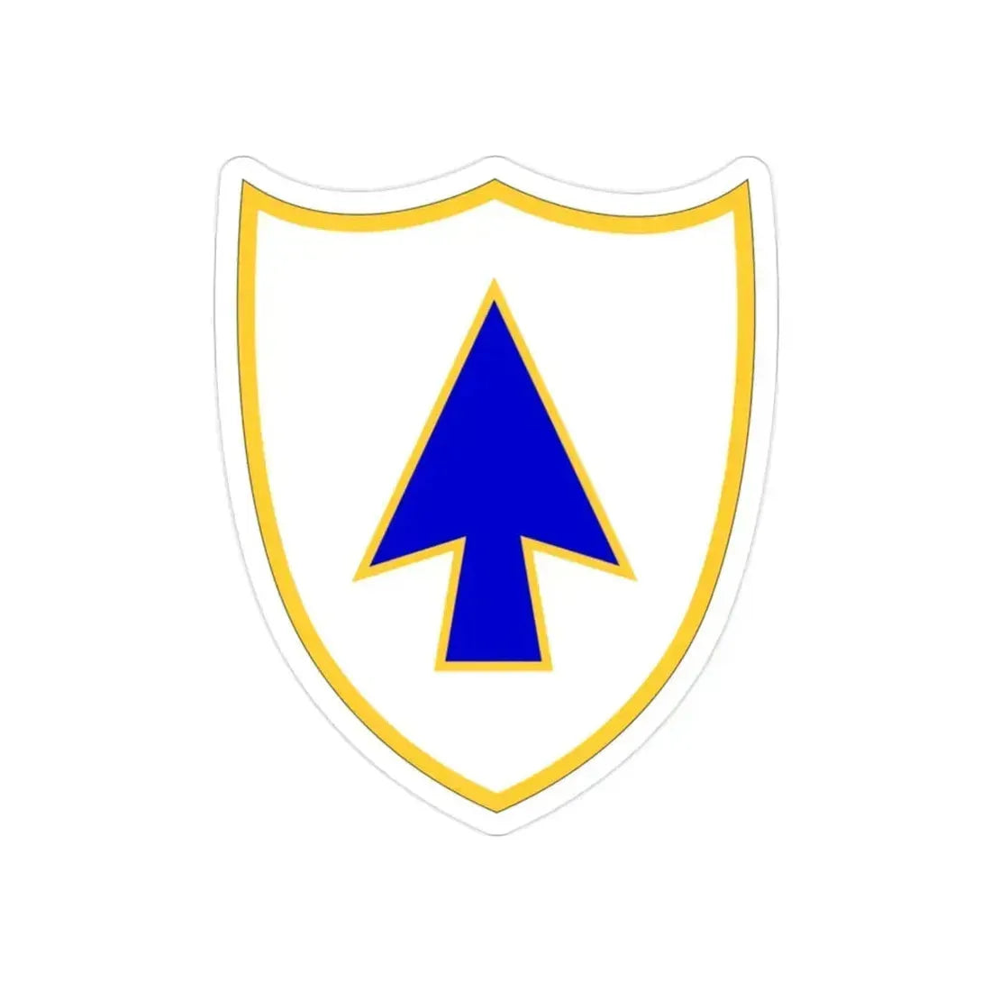26th Infantry Regiment (U.S. Army) REVERSE PRINT Transparent Die-Cut STICKER 2 Inch Die-Cut Transparent - The Sticker Space