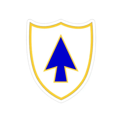 26th Infantry Regiment (U.S. Army) REVERSE PRINT Transparent Die-Cut STICKER 2 Inch Die-Cut Transparent - The Sticker Space