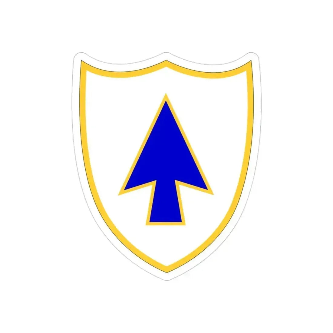 26th Infantry Regiment (U.S. Army) REVERSE PRINT Transparent Die-Cut STICKER 3 Inch Die-Cut Transparent - The Sticker Space