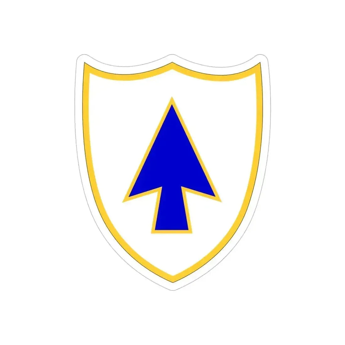 26th Infantry Regiment (U.S. Army) REVERSE PRINT Transparent Die-Cut STICKER 6 Inch Die-Cut Transparent - The Sticker Space