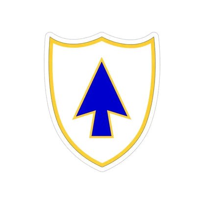 26th Infantry Regiment (U.S. Army) REVERSE PRINT Transparent Die-Cut STICKER 6 Inch Die-Cut Transparent - The Sticker Space