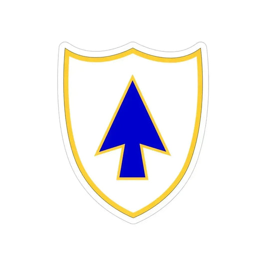 26th Infantry Regiment (U.S. Army) REVERSE PRINT Transparent Die-Cut STICKER 6 Inch Die-Cut Transparent - The Sticker Space
