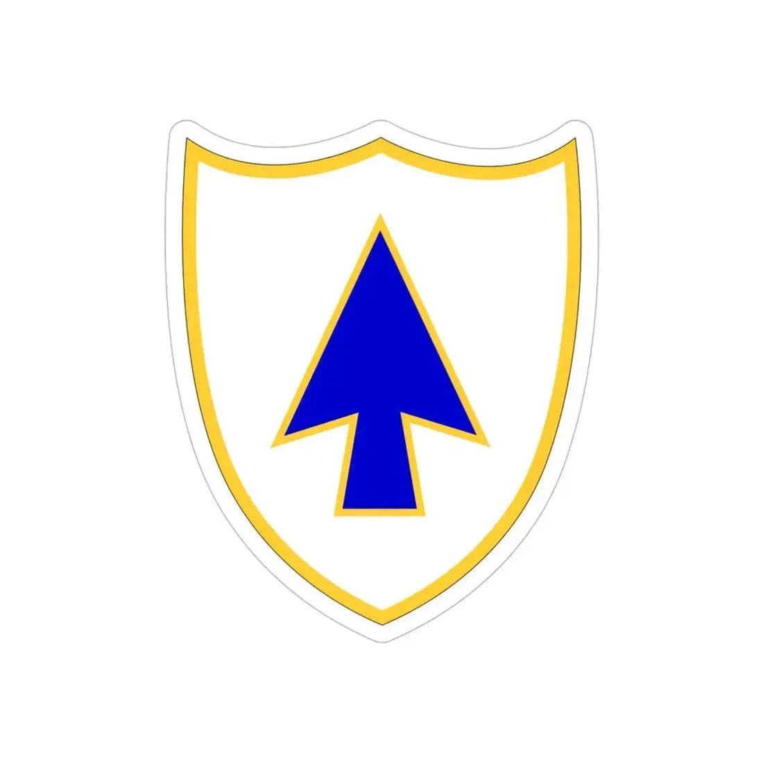 26th Infantry Regiment (U.S. Army) REVERSE PRINT Transparent Die-Cut STICKER - The Sticker Space