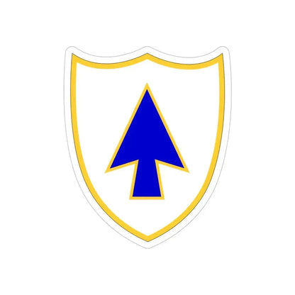 26th Infantry Regiment (U.S. Army) REVERSE PRINT Transparent Die-Cut STICKER - The Sticker Space