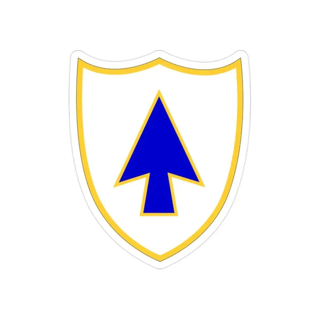 26th Infantry Regiment (U.S. Army) REVERSE PRINT Transparent Die-Cut STICKER - The Sticker Space