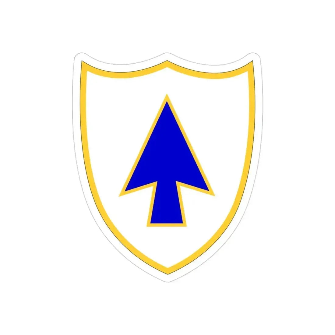 26th Infantry Regiment (U.S. Army) REVERSE PRINT Transparent Die-Cut STICKER - The Sticker Space