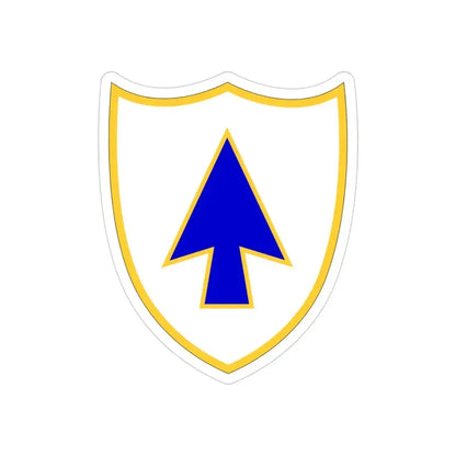 26th Infantry Regiment (U.S. Army) REVERSE PRINT Transparent Die-Cut STICKER - The Sticker Space