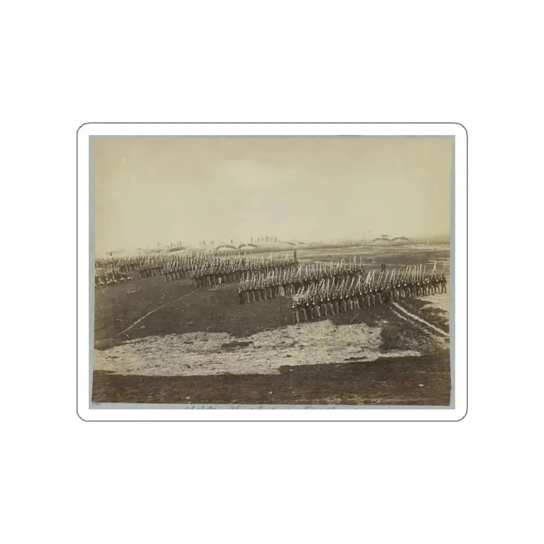 26th New York Infantry, Fort Lyon, Va. (U.S. Civil War) STICKER Vinyl Die-Cut Decal White Die-Cut 3 Inch - The Sticker Space