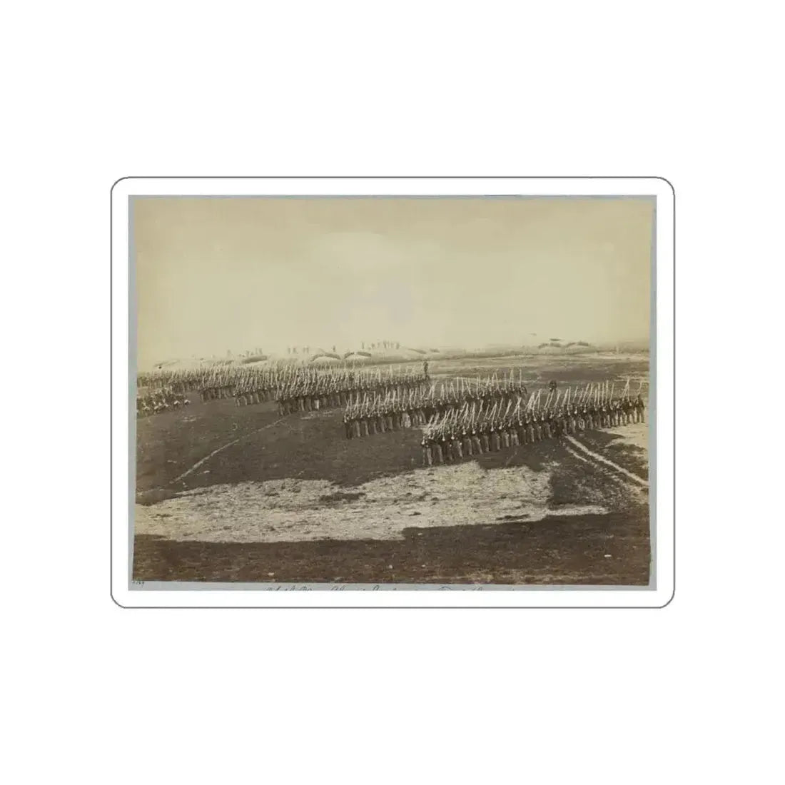 26th New York Infantry, Fort Lyon, Va. (U.S. Civil War) STICKER Vinyl Die-Cut Decal White Die-Cut 6 Inch - The Sticker Space