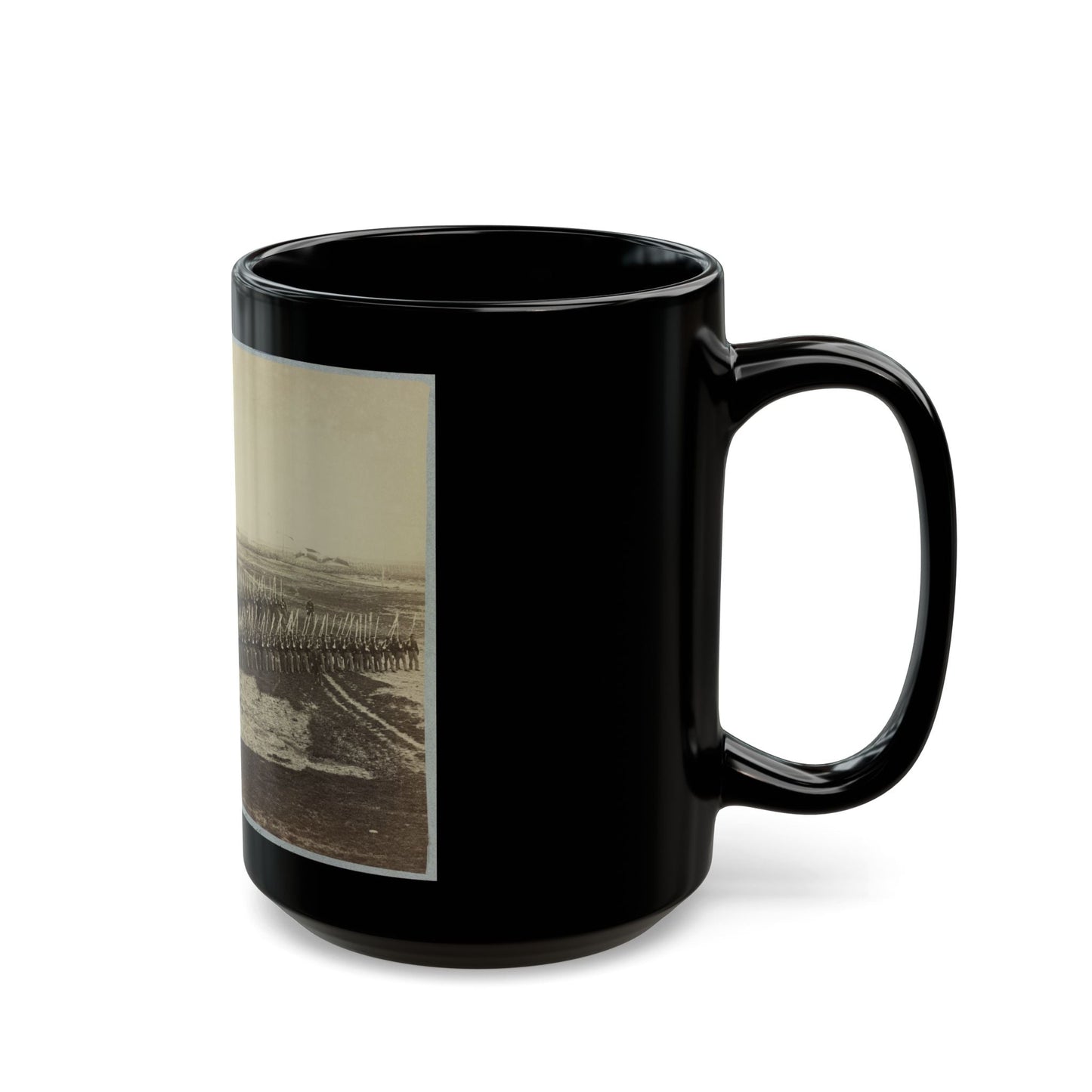 26th New York Infantry, Fort Lyon, Va. (U.S. Civil War) Black Coffee Mug