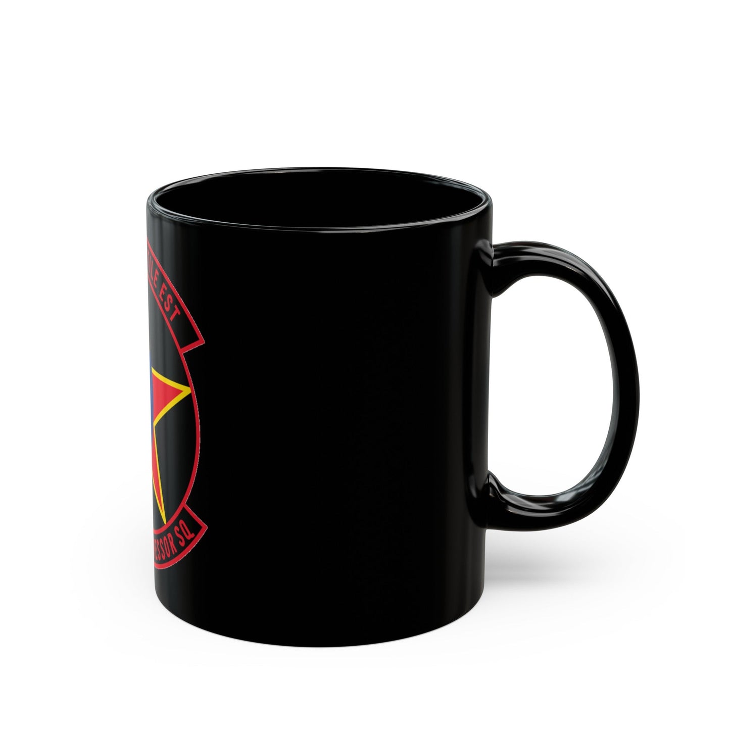 26TH Space Aggressor Sq. v2 (U.S. Air Force) Black Coffee Mug-The Sticker Space