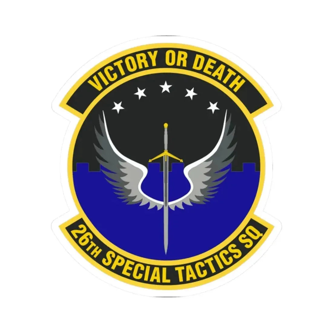 26th Special Tactics Squadron (U.S. Air Force) STICKER Vinyl Kiss-Cut Decal 2 Inch White - The Sticker Space