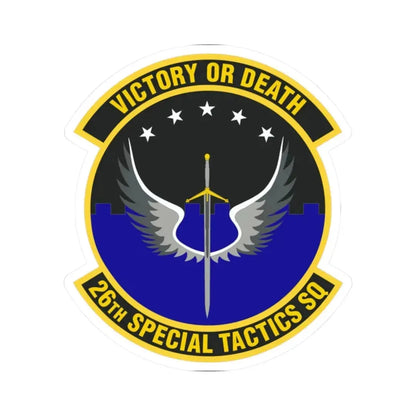 26th Special Tactics Squadron (U.S. Air Force) STICKER Vinyl Kiss-Cut Decal 2 Inch White - The Sticker Space