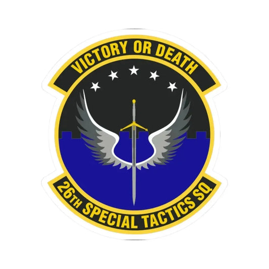 26th Special Tactics Squadron (U.S. Air Force) STICKER Vinyl Kiss-Cut Decal 2 Inch White - The Sticker Space