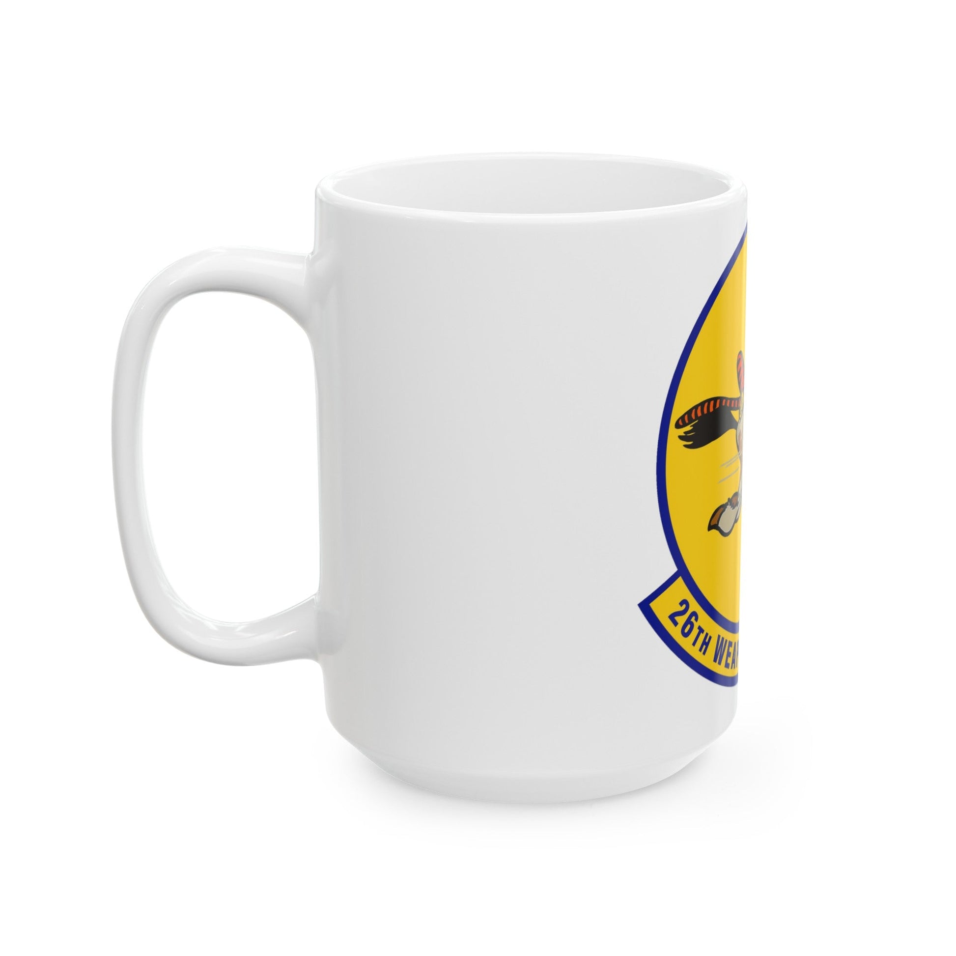 26th Weapons Squadron (U.S. Air Force) White Coffee Mug-The Sticker Space