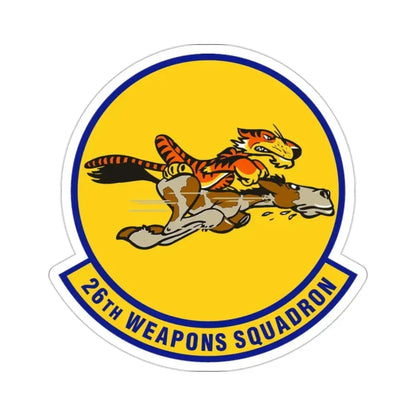 26th Weapons Squadron (U.S. Air Force) STICKER Vinyl Die-Cut Decal 2 Inch - The Sticker Space