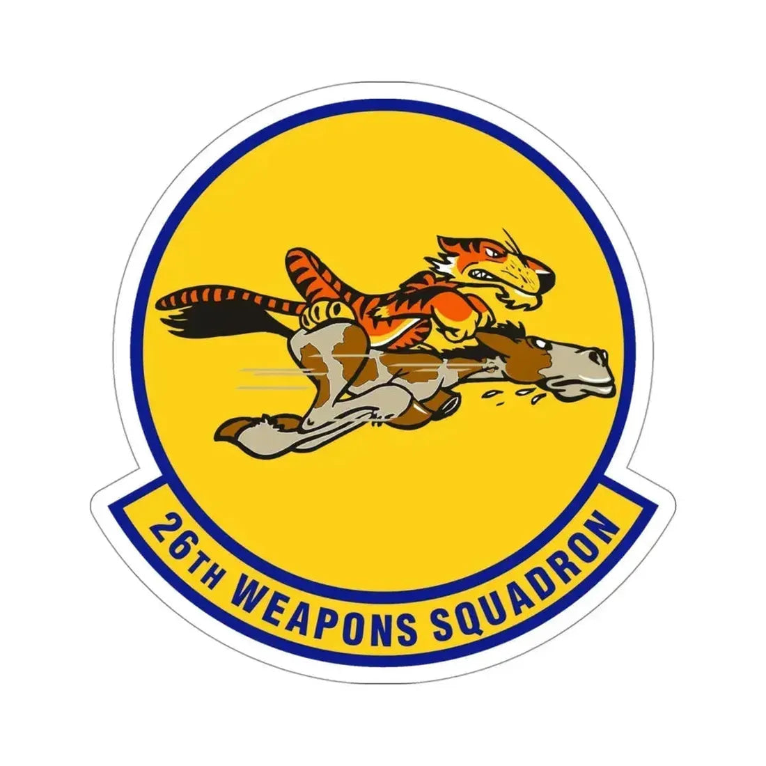 26th Weapons Squadron (U.S. Air Force) STICKER Vinyl Die-Cut Decal 4 Inch - The Sticker Space