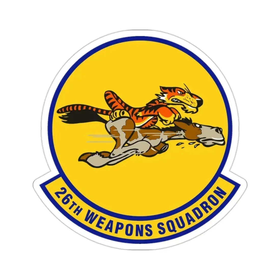 26th Weapons Squadron (U.S. Air Force) STICKER Vinyl Die-Cut Decal - The Sticker Space