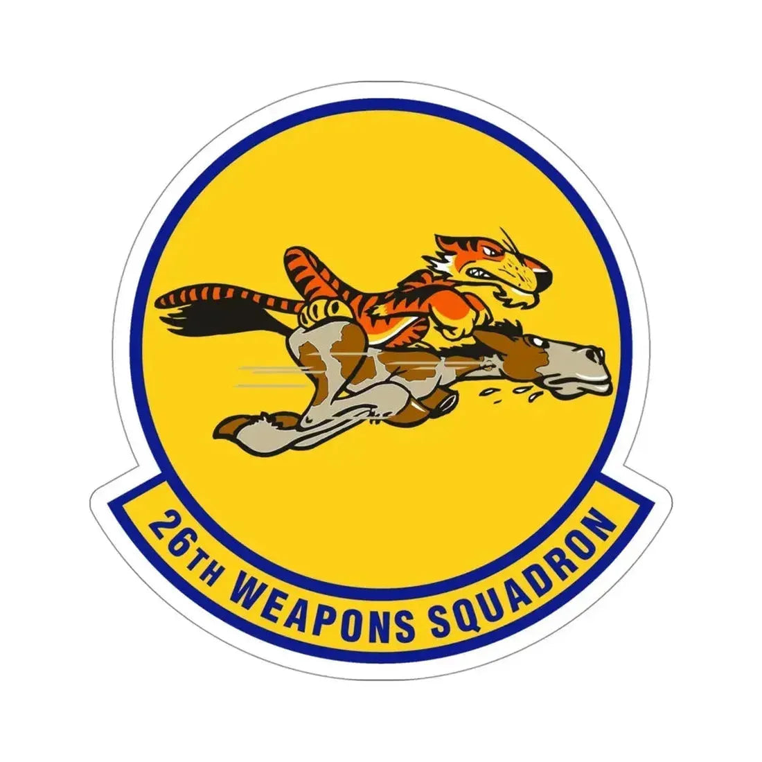 26th Weapons Squadron (U.S. Air Force) STICKER Vinyl Die-Cut Decal - The Sticker Space