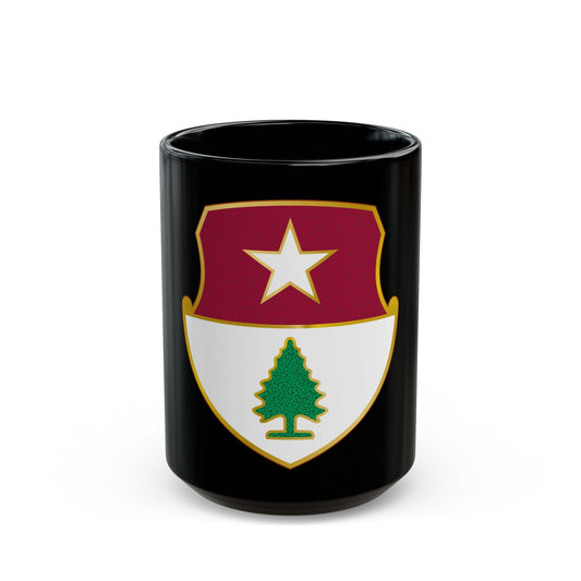 27 Antiaircraft Artillery Automatic Weapons Battalion (U.S. Army) Black Coffee Mug-15oz-The Sticker Space