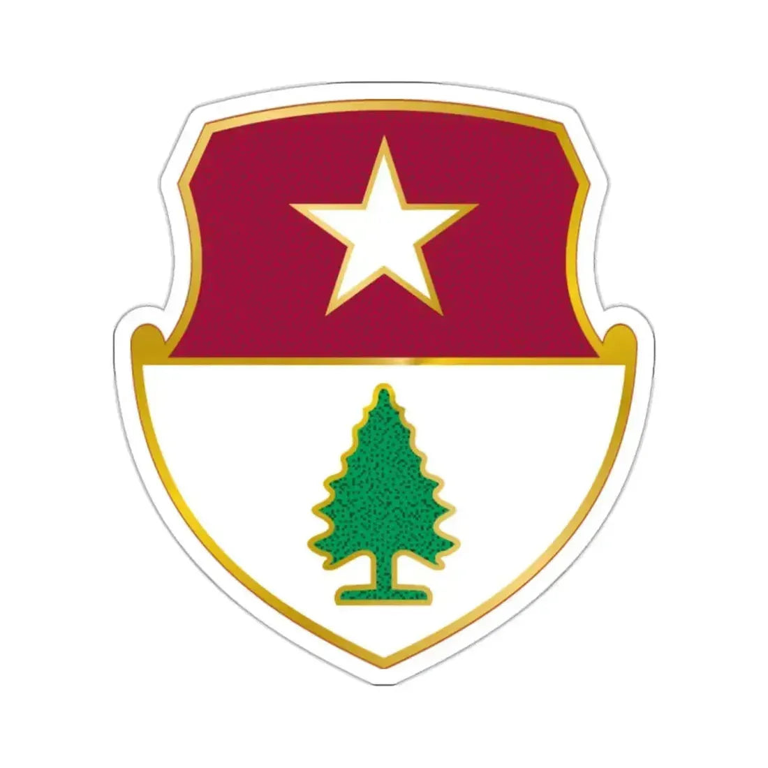 27 Antiaircraft Artillery Automatic Weapons Battalion (U.S. Army) STICKER Vinyl Kiss-Cut Decal 2 Inch White - The Sticker Space