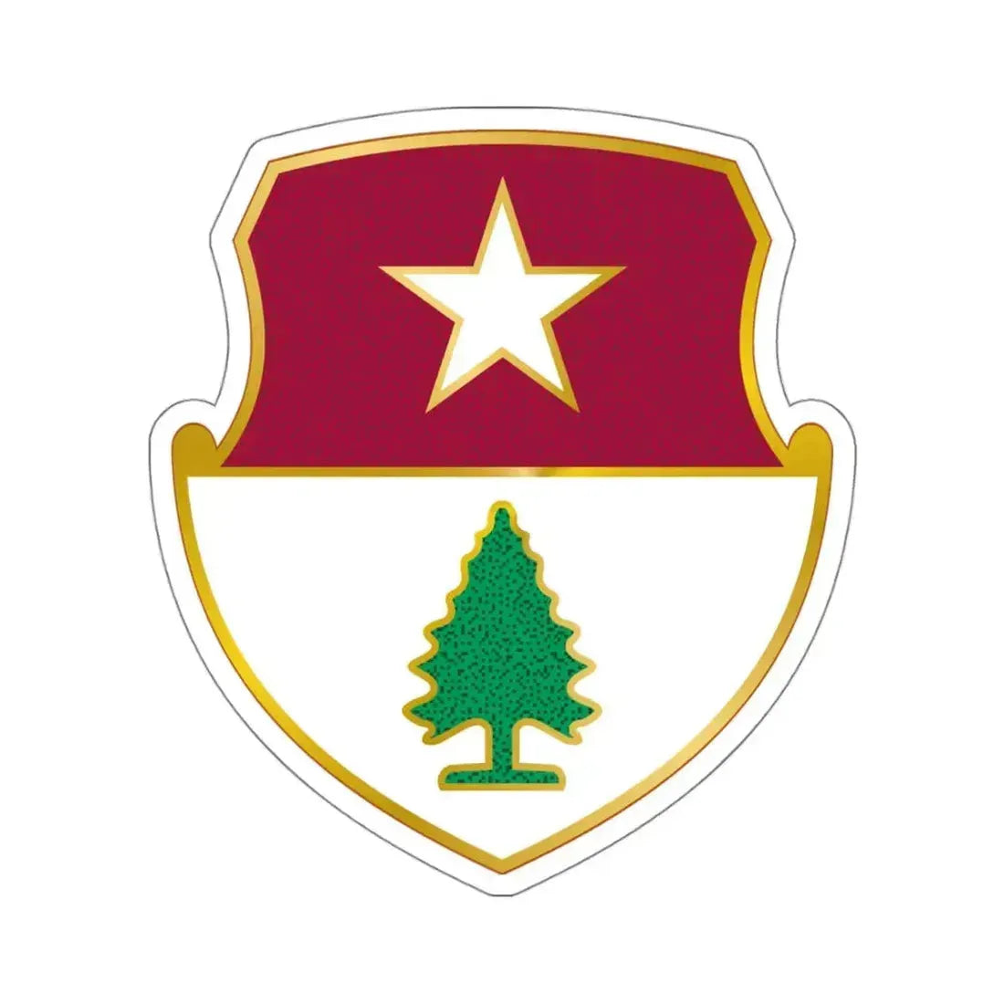 27 Antiaircraft Artillery Automatic Weapons Battalion (U.S. Army) STICKER Vinyl Kiss-Cut Decal 4 Inch White - The Sticker Space