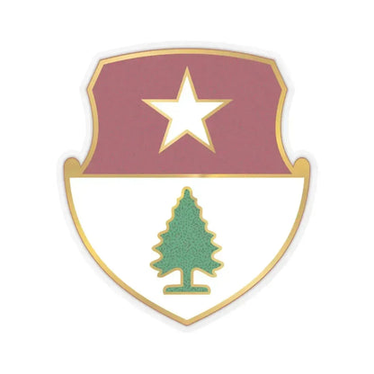 27 Antiaircraft Artillery Automatic Weapons Battalion (U.S. Army) STICKER Vinyl Kiss-Cut Decal 6 Inch Transparent - The Sticker Space