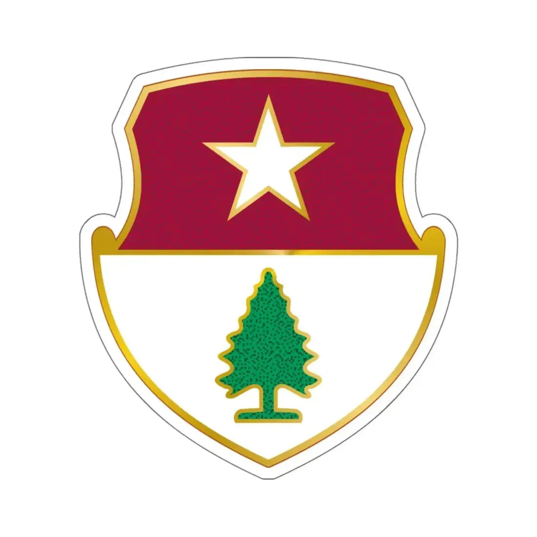 27 Antiaircraft Artillery Automatic Weapons Battalion (U.S. Army) STICKER Vinyl Kiss-Cut Decal 6 Inch White - The Sticker Space