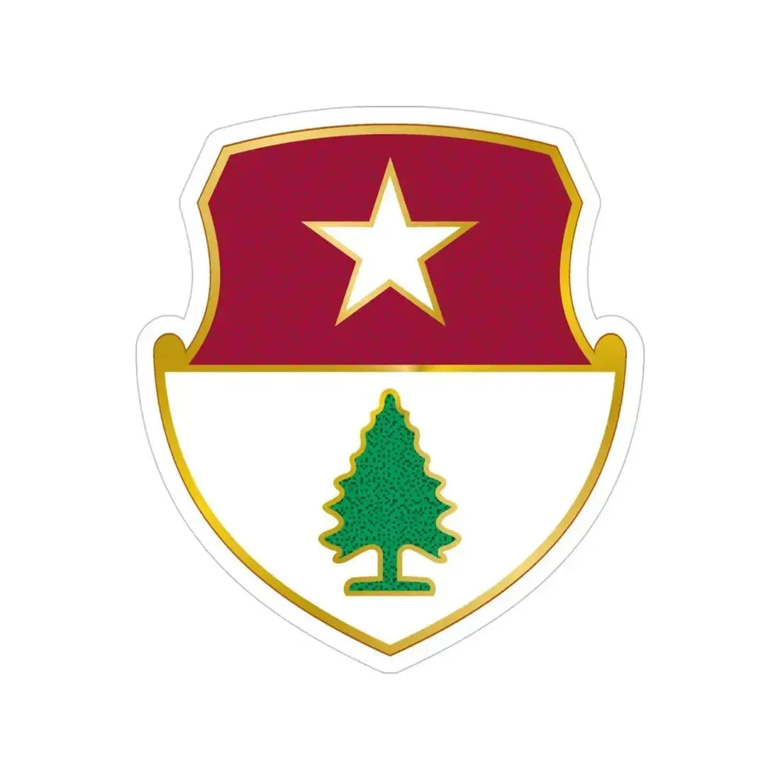 27 Antiaircraft Artillery Automatic Weapons Battalion (U.S. Army) Transparent STICKER Die-Cut Vinyl Decal 4 Inch - The Sticker Space